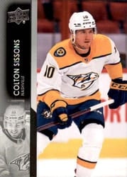 2021-22 Upper Deck Base Set Colton Sissons #355 card