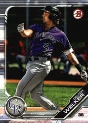 2019 Bowman Prospects Colton Welker #BP-65 card