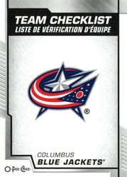 2020-21 O-Pee-Chee Base Set Columbus Blue Jackets #559 card