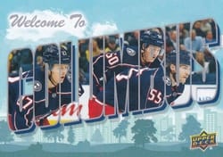 2022-23 Upper Deck Welcome To Columbus Blue Jackets #WT-9 card