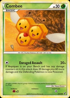 HS—Undaunted Combee #44 card