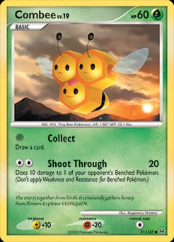 Platinum Combee #71 card