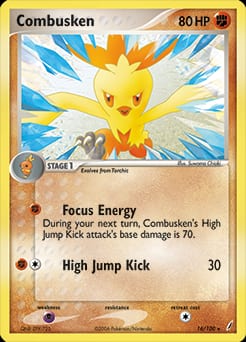 Crystal Guardians Combusken #16 card