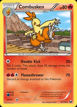 Dark Explorers Combusken #16 card
