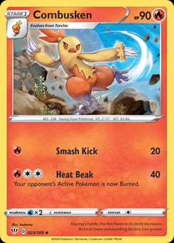 Darkness Ablaze Combusken #23 card