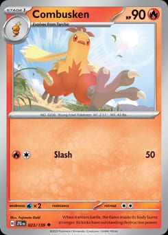 Journey Together Combusken #23 card