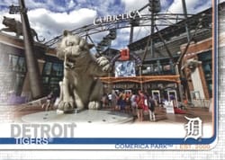 2019 Topps Base Set Comerica Park #491 card