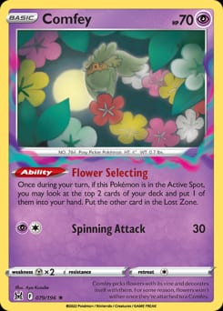 Lost Origin Comfey #79 card