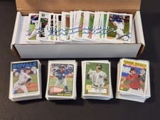 Complete Set 1952 Topps card