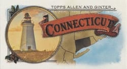 2024 Topps Allen & Ginter 50 States Mini Connecticut #50S-7 card
