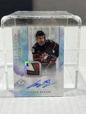 2023-24 Upper Deck Artifacts Signature Apparel Connor Bedard #SA-CB card