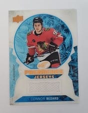 2023-24 Upper Deck Ice Ice Premieres Jerseys Connor Bedard #IPJ-CB card