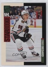 Connor Bedard 2023-24 Upper Deck Rookie Debut 1993-94 Star Rookies Image Variant Achievement card
