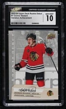 2023-24 Upper Deck Rookie Debut Base Set Image Variant Achievement Connor Bedard #1 card