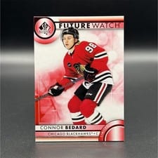 2023 SP Authentic Connor Bedard #110 card