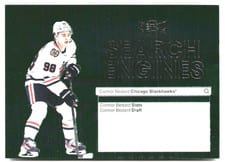 2024-25 Skybox Metal Universe Search Engines Connor Bedard #ST-9 card