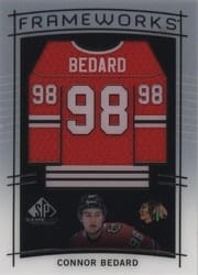 2024-25 SP Game Used Frameworks Connor Bedard #F-CB card