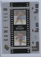 2024-25 SPx Game Film Connor Bedard #GF-3 card