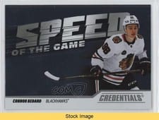 2024-25 Upper Deck Credentials Speed of the Game Stars Connor Bedard #SG-CB card