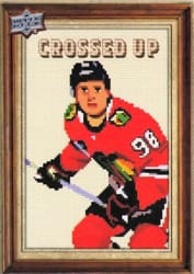 2024-25 Upper Deck Crossed Up Connor Bedard #CU-13 card