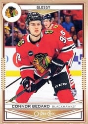 2024-25 Upper Deck O-Pee-Chee Glossy Connor Bedard #OG-7 card