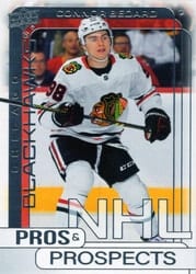 2024-25 Upper Deck Pros & Prospects Connor Bedard #PP-20 card