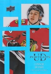 2024-25 Upper Deck UD Portraits Connor Bedard #P-15 card