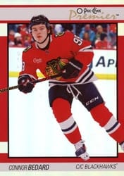 2025-26 O-Pee-Chee OPC Premier Connor Bedard #P-57 card