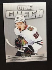 2025-26 O-Pee-Chee Platinum Vibe Check Connor Bedard #VC-8 card