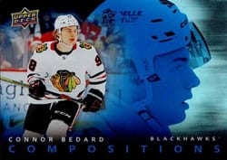 2025-26 Upper Deck Compositions Connor Bedard #CMP-13 card