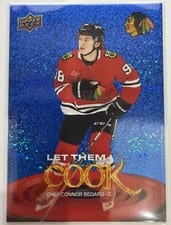 2025-26 Upper Deck Let Them Cook Connor Bedard #LTC-20 card