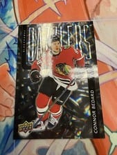 2025 Upper Deck Dazzlers Connor Bedard Black #DZ-20 card