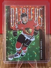 2025 Upper Deck Dazzlers Connor Bedard Holiday #DZ-20 card