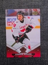 2025 Upper Deck Tim Hortons Team Canada Connor Bedard #57 card