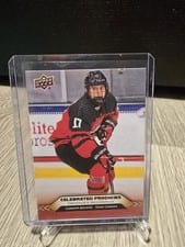 2025 Upper Deck Tim Hortons Team Canada Celebrated Prodigies Connor Bedard #CP-7 card