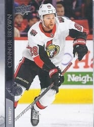 2020-21 Upper Deck Base Set Connor Brown #128 card