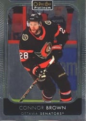 2021-22 O-Pee-Chee Platinum Base Set Connor Brown #134 card