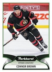 2021-22 Parkhurst Base Set Connor Brown #59 card