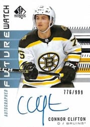 2019-20 SP Authentic Base Set Connor Clifton #198 card