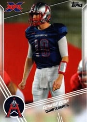 2020 Topps XFL Base Set Connor Cook #106 card