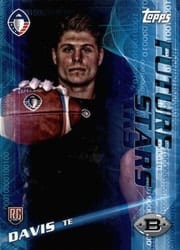 2019 Topps AAF Future Stars Connor Davis #FS-8 card