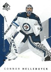 2018-19 SP Authentic Base Set Connor Hellebuyck #28 card