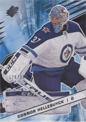 2018-19 SPx Base Set Connor Hellebuyck #10 card