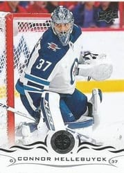 2018-19 Upper Deck Base Set Connor Hellebuyck #193 card