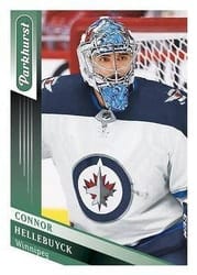2019-20 Parkhurst Base Set Connor Hellebuyck #162 card