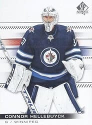 2019-20 SP Authentic Base Set Connor Hellebuyck #68 card