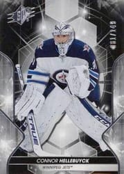2019-20 SPx Base Set Connor Hellebuyck #50 card