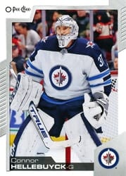 2020-21 O-Pee-Chee Base Set Connor Hellebuyck #186 card