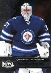 2020-21 SkyBox Metal Universe Base Set Connor Hellebuyck #37 card