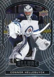2020-21 Upper Deck Allure Base Set Connor Hellebuyck #36 card